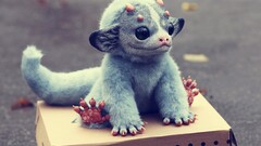 puppets Toys carton box creature