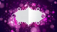 Purple abstract vintage graphics shapes vectors