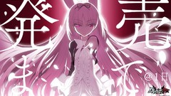 Purple Anime long hair anime girls Gleam Garden no Shoujo