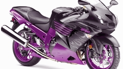 Purple bike
