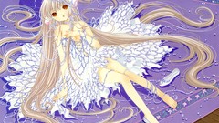 Purple blondes long hair chobits chii scans