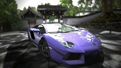 Purple cars Lamborghini Supercars Italian Lamborghini-Aventador 