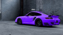 Purple cars Porsche supercar turbo porsche 911 exotic car 