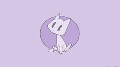 Purple cats illustrations minimalistic