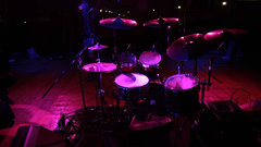 Purple Drums Music Music