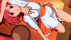 Purple eyes anime girls