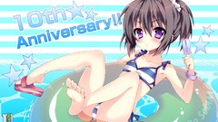 Purple eyes popsicles innertubes