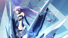 Purple hair anime girls