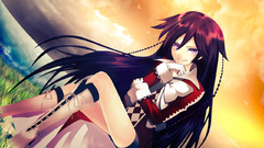 Purple hair pandora hearts