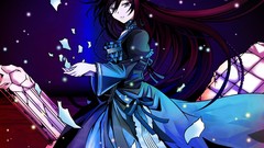 Purple hair pandora hearts