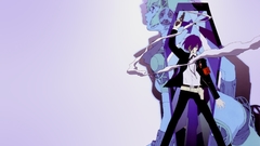 Purple hair persona Anime