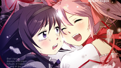 Purple hair pink hair