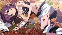 Purple hair yumekui merry