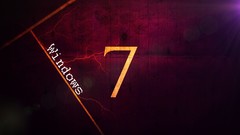 Purple lines flare windows 7