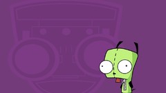 Purple Robots costume gir Invader Zim