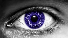Purple selective coloring eyes