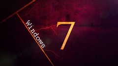 Purple Technology lines flare windows 7