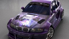 Purple tuning BMW BMW M3 GTS