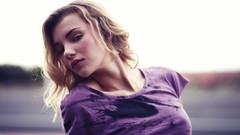 Purple woman shirts garrett meyers portraits Rachel Ann 