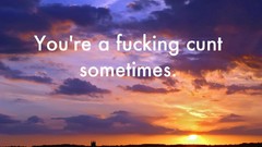 Pussy sunset clouds Fuck