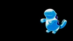 Quagsire Simple Background black