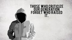 quote hoods Typography Simple Background