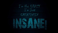 quote humor blue Typography digital art Minimalism