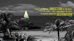 quote selective coloring artwork text boat palm trees Sea beach
