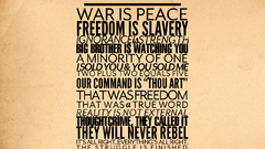 Quotes 1984 propaganda George