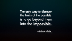 Quotes Arthur C. Clarke