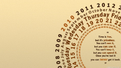 Quotes circles Typography numbers