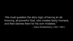 Quotes religion gene roddenberry