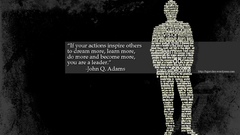 Quotes Typography leader