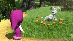 Rabbits Masha and the