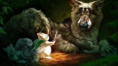 Rabbits Wolves artwork fantasy art