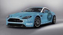 Race cars Aston Martin Vantage v12
