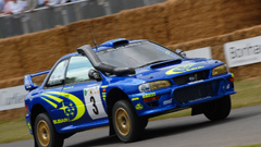 race cars vehicle blue cars racing Sport Subaru colored wheels