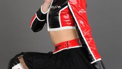 Race Japanese queen asians idol boots models exposed midriff