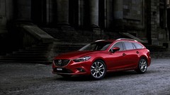 Race mazda 6 red cars