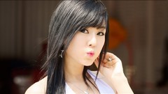 Race woman asians models Korean Hwang Mi Hee