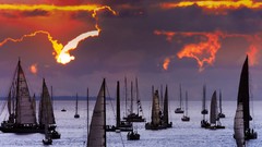 Race Yachts The Pacific British Columbia pacific ocean Victoria 