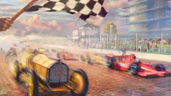 Races artwork cartoonish