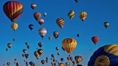 Races hot air balloons