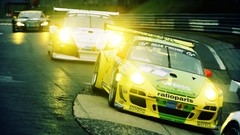 Races racing porsche 911 gt3 Nürburgring Nordschleife