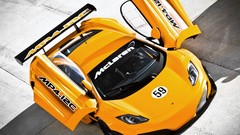 Racing cars mclaren mp4-12c