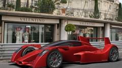 Racing concept art Caparo T1