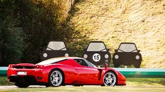 Racing ferrari enzo