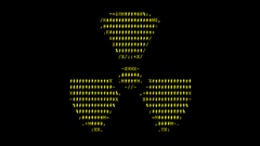 Radioactive ascii