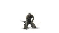 Raiden white background Metal