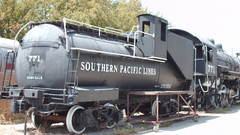 Rail steam engine train